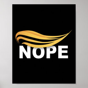 Affiche Trump 2024 ne pas être à nouveau drôle Trump 1