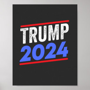 Affiche Trump 2024 pour l'élection du président Donald Jr.
