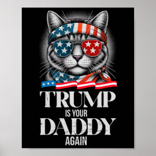 Affiche Trump 2024 Prenez l'Amérique Byck Trump Is Your Da