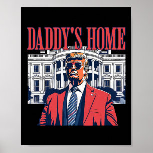 Affiche Trump 2024 Prenez l'Amérique Ck Daddy's à la maiso