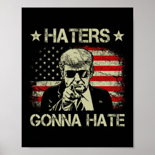 Affiche Trump 2024 Président drôle Trump
