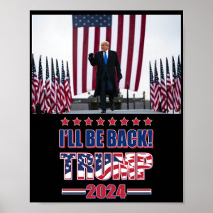 Affiche Trump 2024 : Reprendre l'Amérique