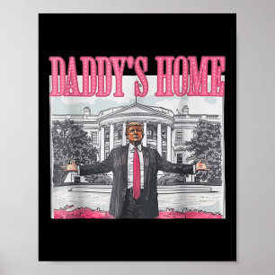 Affiche Trump 2024 Reprendre l'Amérique à la maison Trump