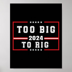 Affiche Trump 2024 : Une citation amusante de Trump