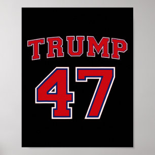 Affiche Trump 2024 Votez Président Donald Trump 47ème Prés