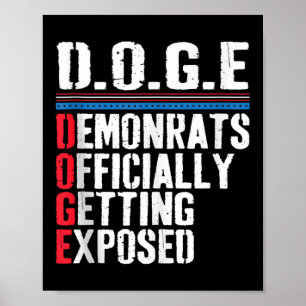 Affiche Trump 2025, officiellement présenté au démocrate, 