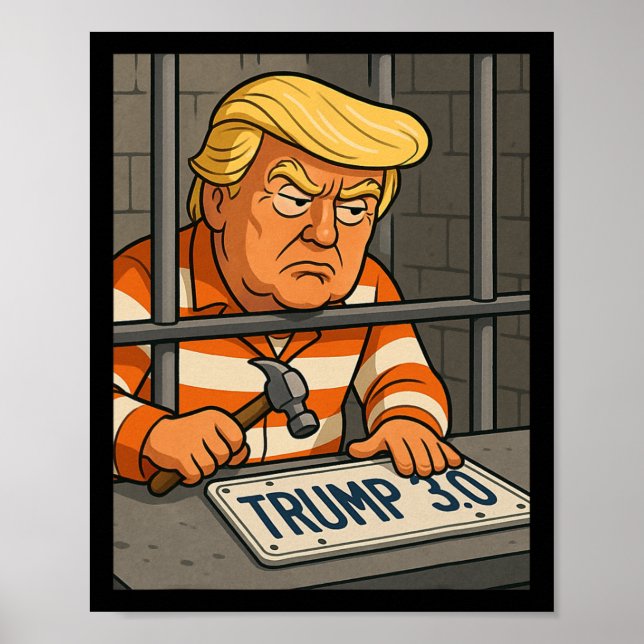 Affiche Trump 3.0 Concepteur de plaques de licence 1 (Devant)