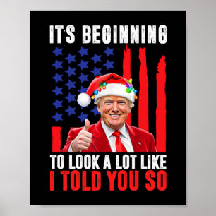 Affiche Trump 45 47 Il commence à ressembler beaucoup à mo