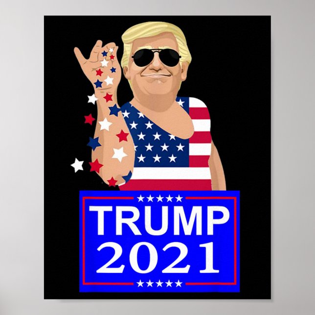 Affiche Trump 4 Ever Election  (Devant)