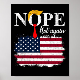 Affiche Trump 5 n'est plus drôle