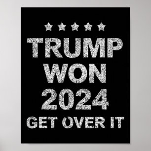 Affiche Trump a gagné, passez à autre chose 2025 4 