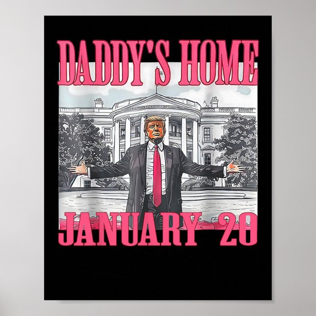 Affiche Trump à la maison de papa (Devant)