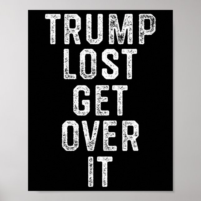 Affiche Trump a perdu  (Devant)
