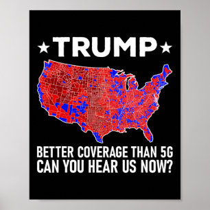 Affiche Trump a une meilleure couverture que la 5g Pouvez-