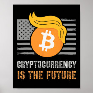 Affiche Trump America Crypto Sarcastique est la plaisanter
