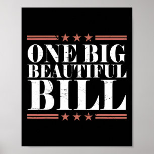 Affiche Trump américain grosse facture une grande belle fa