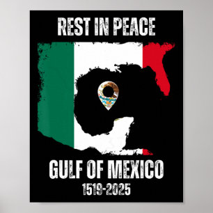 Affiche Trump Amérique Déchire Golfe Du Mexique Président 