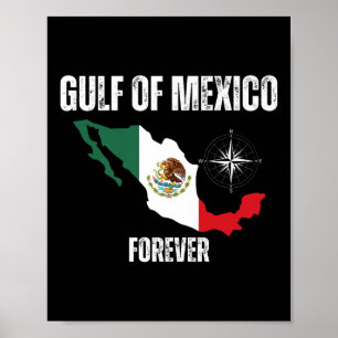 Affiche Trump Amérique Golfe Du Mexique Président Trump Go