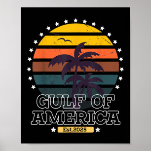 Affiche Trump Amérique Golfe Mexique Président Trump _1