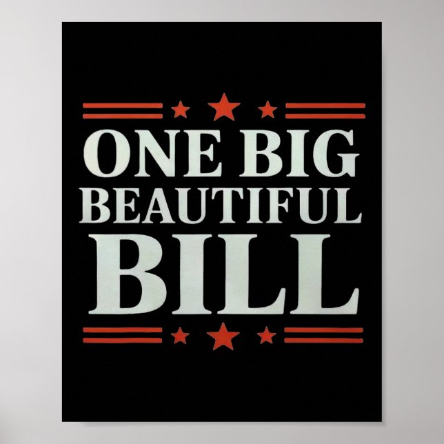 Affiche Trump Bbb Grande Belle Loi  (Devant)