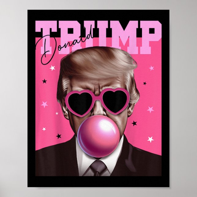 Affiche Trump Chemise Pour Enfants Hommes Femmes Donald Tr (Devant)