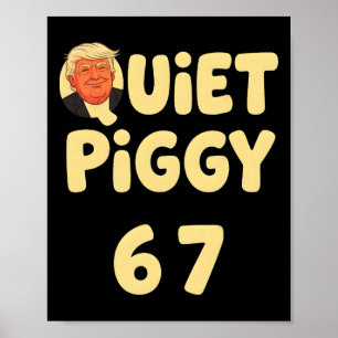 Affiche Trump Cochon Doux Drôle Mème Politique Amateur De 