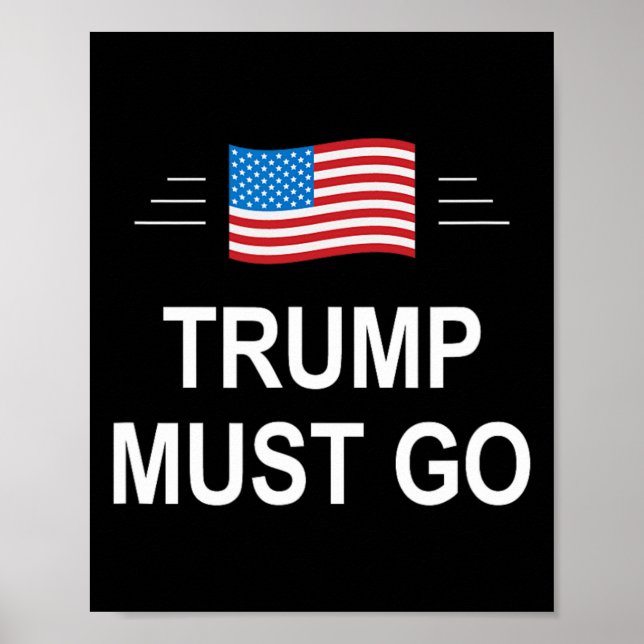 Affiche Trump doit partir -  (Devant)