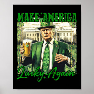Affiche Trump donne de nouveau de la chance à l'Amérique p