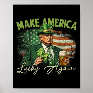 Affiche Trump donne de nouveau de la chance à l'Amérique p