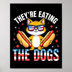 Affiche Trump Drôle Ils Mangent Les Chiens Les Chats Les