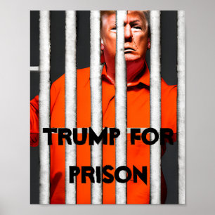 Affiche Trump En Prison