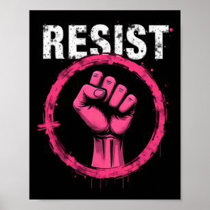 Affiche Trump et mon président ne résistent pas au premier