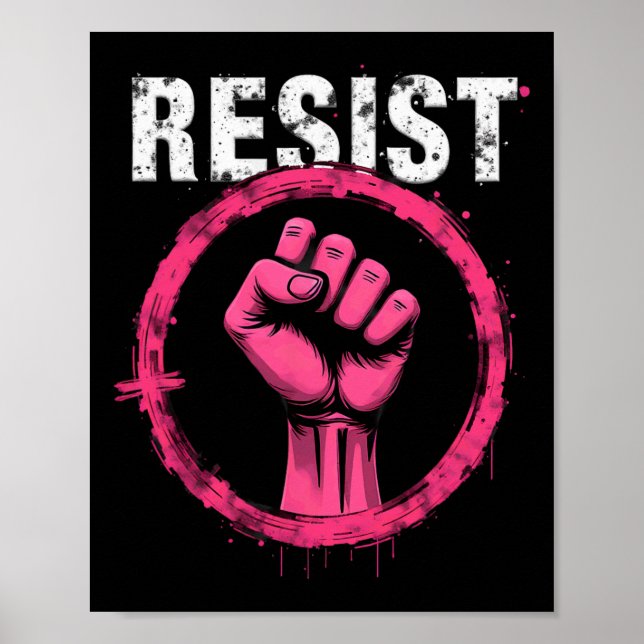 Affiche Trump et mon président ne résistent pas au premier (Devant)