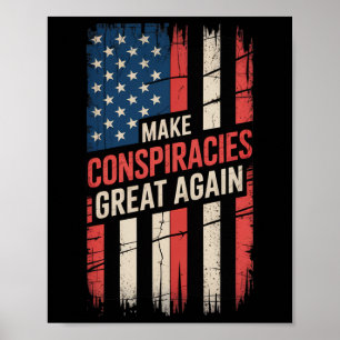 Affiche Trump fait à nouveau les grandes conspirations 6
