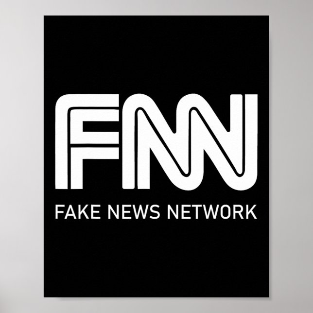 Affiche Trump Fnn Fake News Network  (Devant)