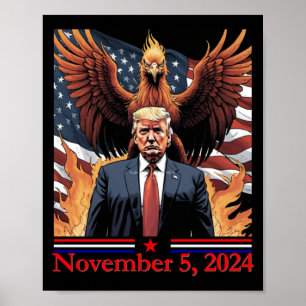 Affiche Trump Gagne 2025 Pcute Ss Cute Ssnix Qui Se Lève D