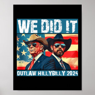 Affiche Trump Garbage Nous l'avons fait hors la loi Hillbi