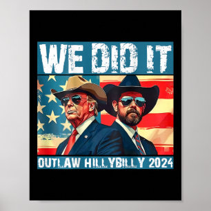 Affiche Trump Garbage Nous l'avons fait hors la loi Hillbi