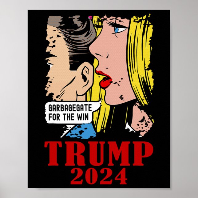 Affiche Trump Garbagegate Drôle Pour Trump (Devant)