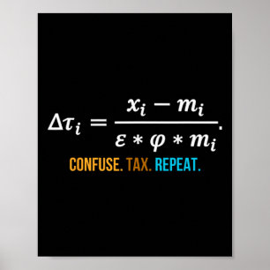 Affiche Trump Global Formule Réciproque Tarifs - Ta
