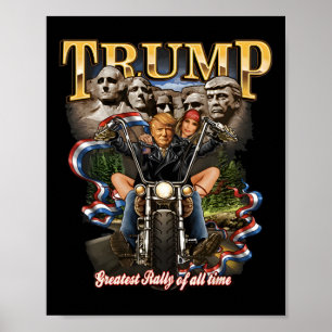 Affiche Trump Goat Daddy's Home Drôle Trump Daddys Proing