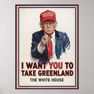 Affiche Trump Greenland