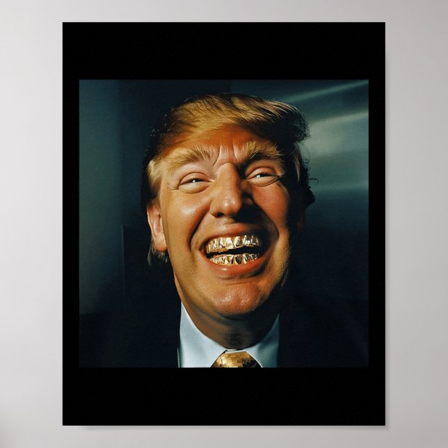 Affiche Trump Grillz (Devant)