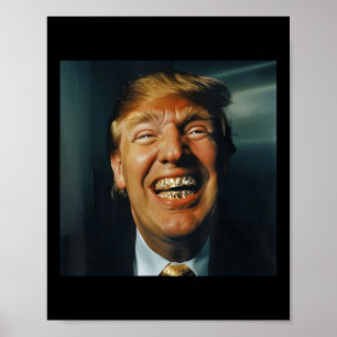 Affiche Trump Grillz, président Trump 2024