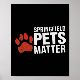 Affiche Trump Ils Mangent Les Chiens Chats Springfield Pe
