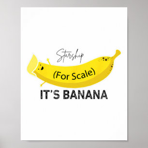 Affiche Trump It's Nana (pour l'échelle) Starship Funny Tr