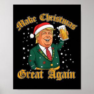 Affiche Trump Lover Joyeux Noël Avec Trump Brothers