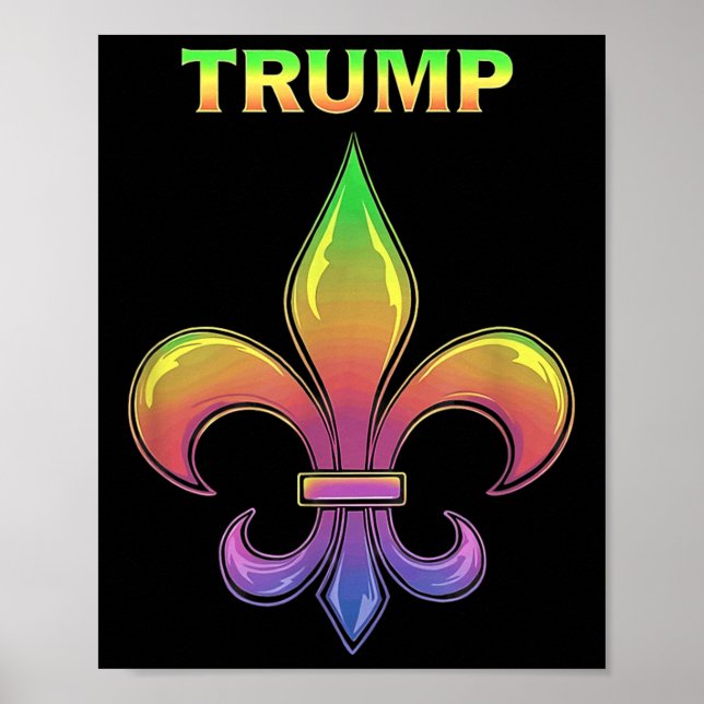 Affiche Trump Mardis Gras _1 (Devant)