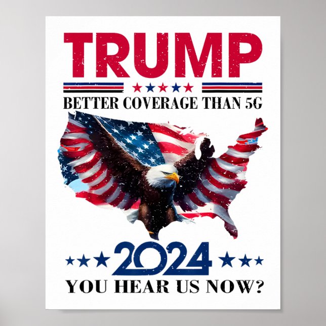 Affiche Trump Meilleure Couverture Que 5g Peux-Tu Nous Ent (Devant)