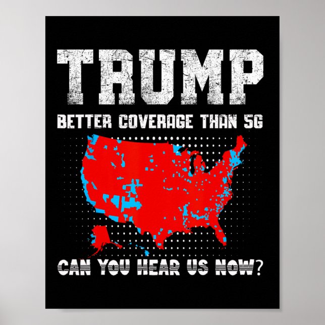 Affiche Trump Meilleure Couverture Que 5g Pouvez-Vous Nous (Devant)